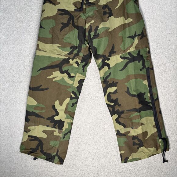 Cold Weather Camouflage Trousers Size XS Short Woodland Goretex Utility Outdoors - Picture 2 of 15